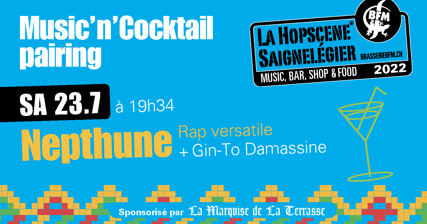 Nepthune + Gin-To Damassine