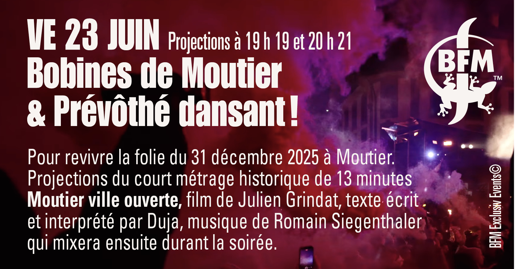 Projection Moutier ville ouverte