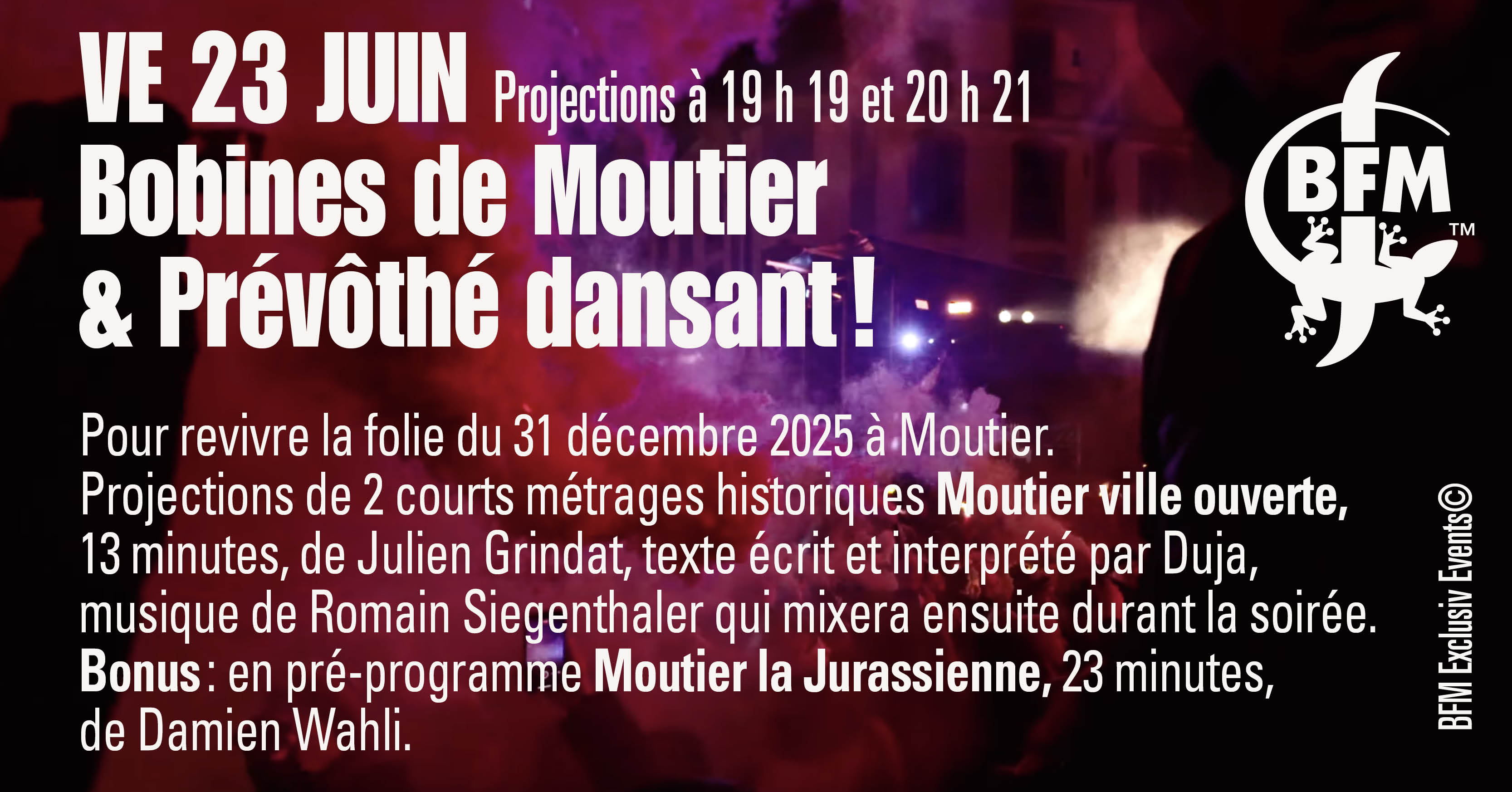 Projection Moutier ville ouverte